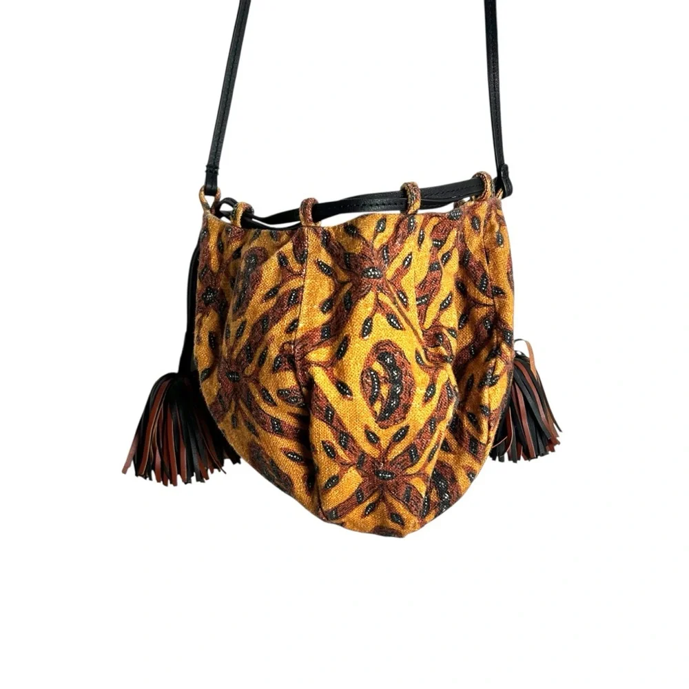 Ulla Johnson Ochre Bohemian Brea Bag EUC - Picture 4 of 16